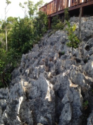 Batuan karang di gugusan pulau Piaynemo, Raja Ampat